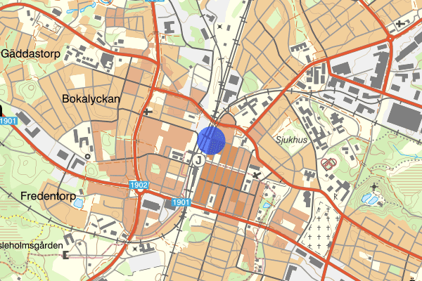 Järnvägsgatan 23 augusti 18:22, Trafikolycka, Hässleholm