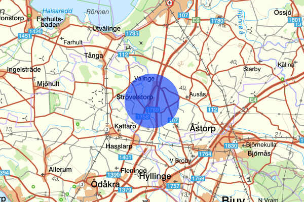 Strövelstorp 24 augusti 02:25, Stöld/inbrott, Ängelholm