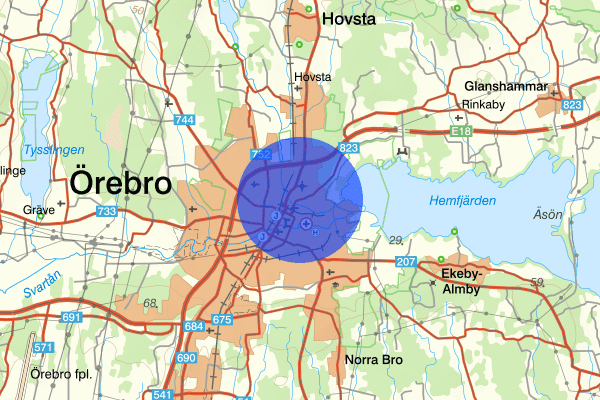 Norr 24 augusti 15:15, Stöld, Örebro