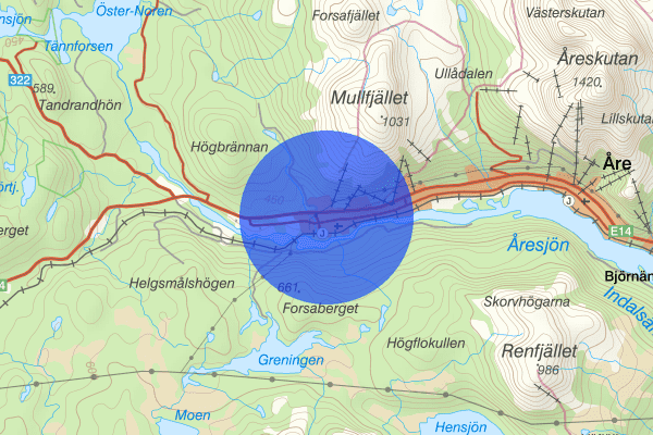 Duved 25 augusti 16:46, Fjällräddning, Åre