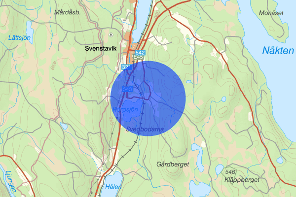 Rörön 25 augusti 18:52, Trafikolycka, Berg