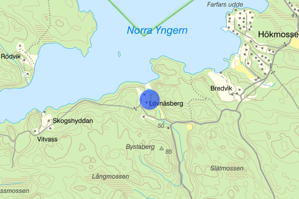 Lövnäsberg 25 augusti 20:54, Räddningsinsats, Nykvarn