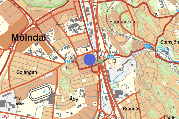 Mölndals Torg 26 augusti 11:16, Rån, Mölndal