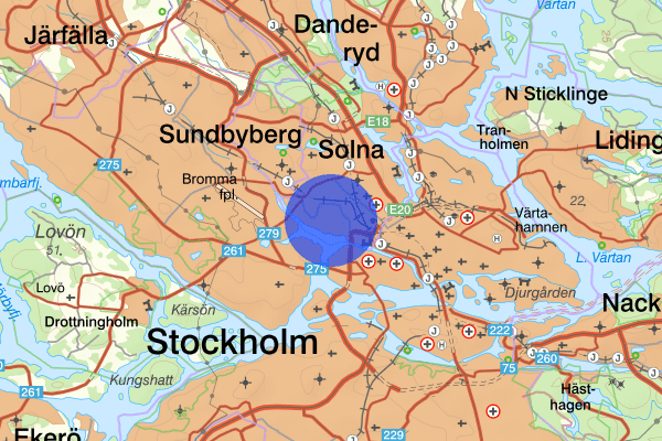 Huvudsta 26 augusti 18:19, Stöld, Solna