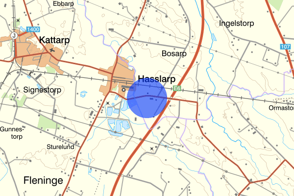 Hyllingevägen 28 augusti 01:49, Rattfylleri, Helsingborg