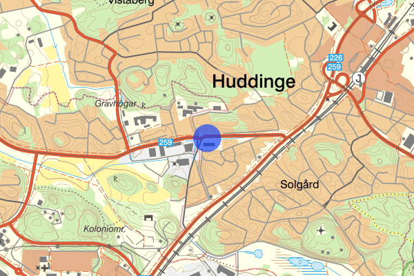 Glömstavägen 28 augusti 16:35, Trafikolycka, Huddinge