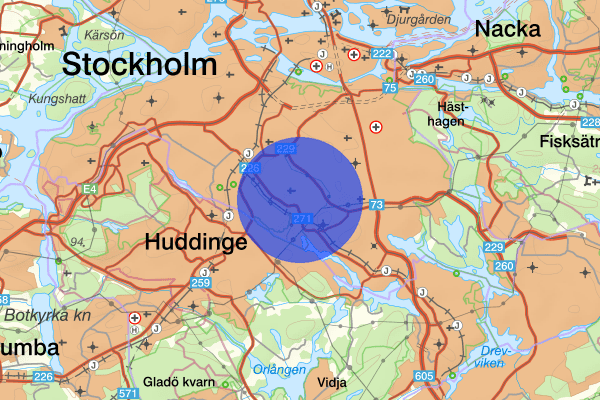 Högdalen 28 augusti 18:39, Våld/hot mot tjänsteman, Stockholm