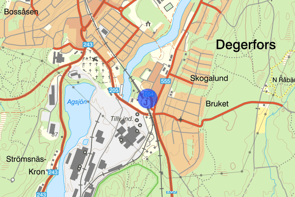 Degerfors 31 augusti 13:37, Vapenlagen, Degerfors