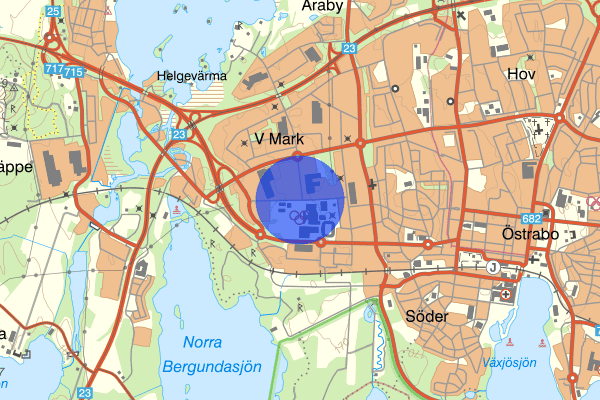 Hejaregatan 30 augusti 02:12, Stöld, Växjö