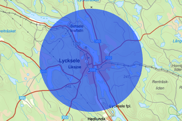 Lycksele 06 september 10:43, Räddningsinsats, Lycksele