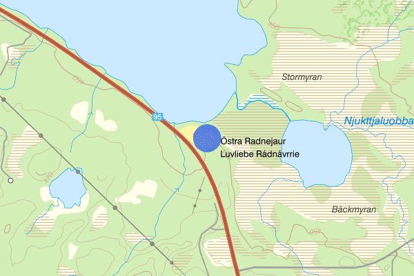 Östra Radnejaur 11 september 13:05, Rattfylleri, Arjeplog