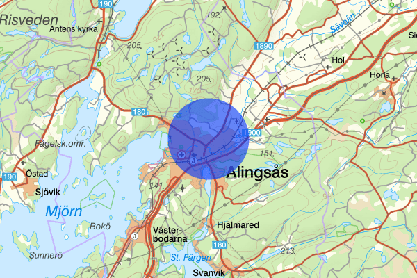 Nolby 11 september 15:50, Trafikolycka, Alingsås