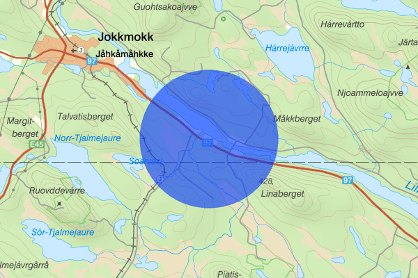 Mattisudden 11 september 14:50, Trafikolycka, Jokkmokk