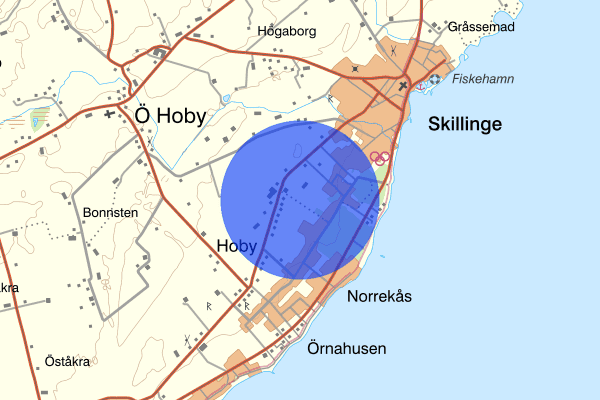 Övre kustvägen 11 september 16:48, Trafikolycka, Simrishamn