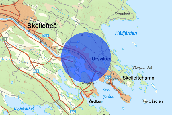 Ursviken 12 september 06:59, Rattfylleri, Skellefteå