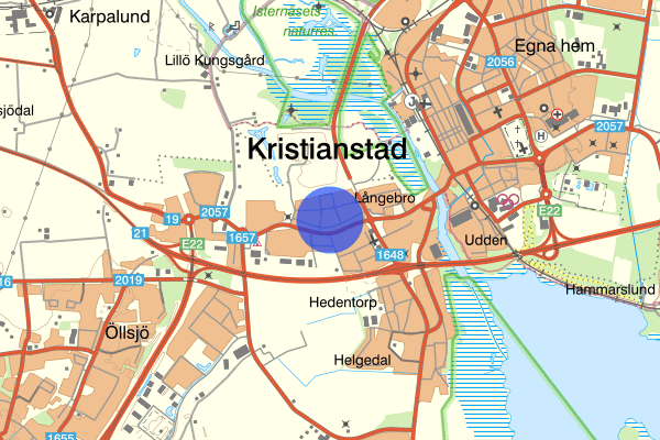 Karlsgatan 12 september 15:54, Misshandel, grov, Kristianstad