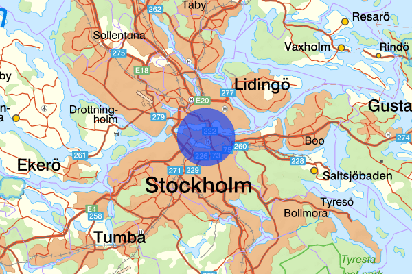 Södermalms stadsdelsområde 13 september 09:25, Larm Överfall, Stockholm