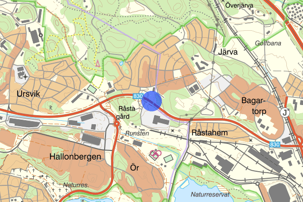 Råsta 13 september 15:08, Olaga hot, Solna