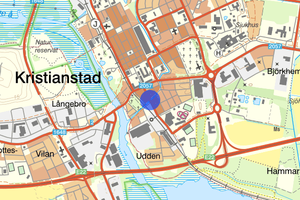 Västra Storgatan 14 september 02:08, Brand, Kristianstad