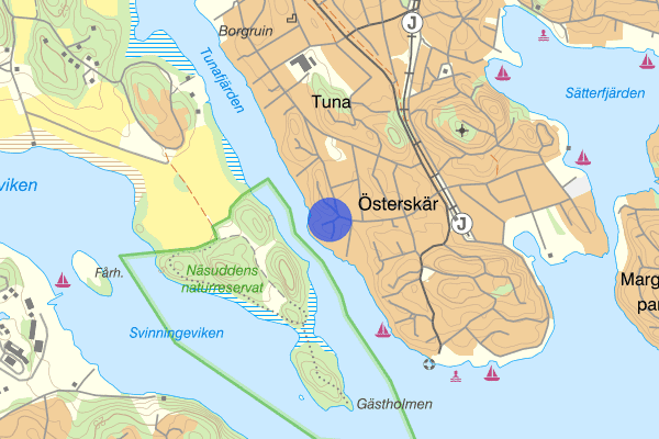 Generalsvägen 15 september 01:48, Rattfylleri, Österåker