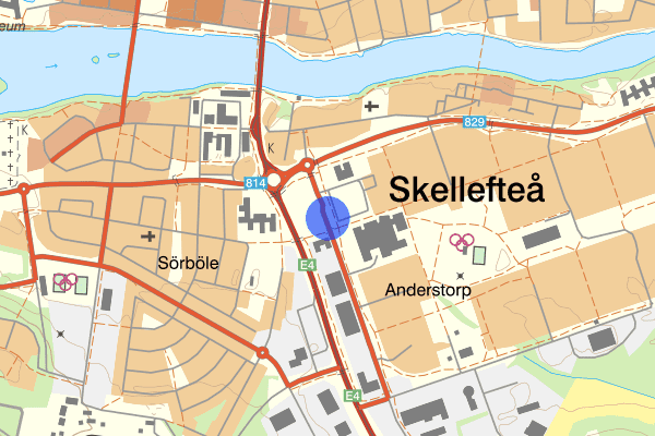 Gymnasievägen 15 september 14:24, Trafikolycka, Skellefteå