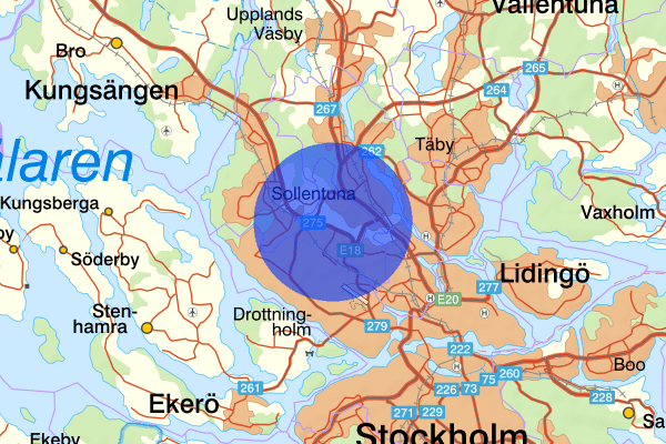 Järva stadsdelsområde 16 september 08:40, Trafikolycka, Stockholm