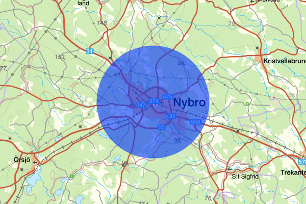 Nybro 17 september 02:36, Rattfylleri, Nybro