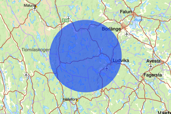  19 september 15:10, Arbetsplatsolycka, Ludvika