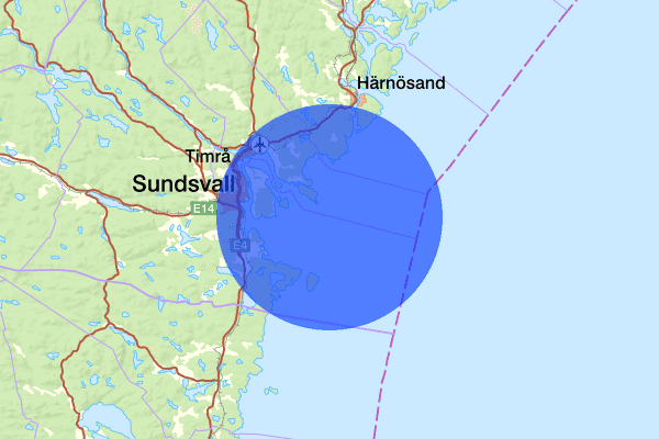 Alnö distrikt 20 september 19:48, Trafikkontroll, Sundsvall