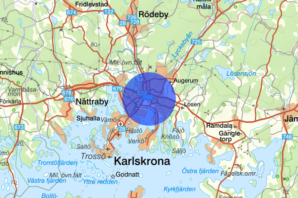 Vedeby 21 september 00:02, Misshandel, Karlskrona