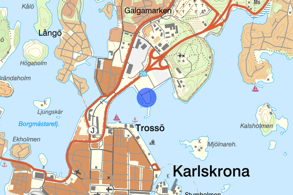 Argongatan 21 september 00:27, Stöld/inbrott, Karlskrona