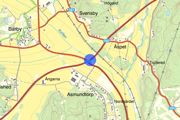 Norrleden 21 september 20:25, Trafikolycka, personskada, Göteborg