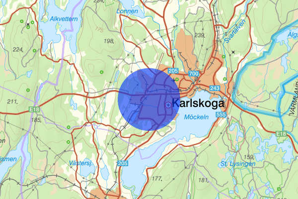 Häsängen 22 september 13:38, Trafikolycka, Karlskoga