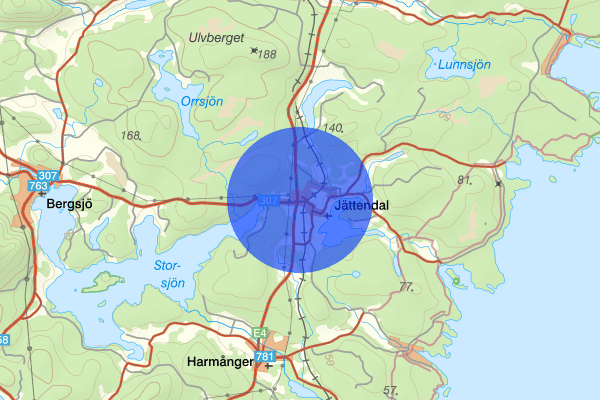 Jättendal 25 september 15:20, Trafikolycka, Nordanstig