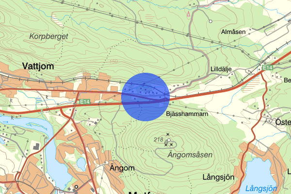 Vattjomsvägen 26 september 16:02, Trafikolycka, Sundsvall