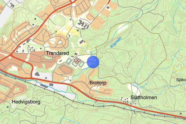 Kransmossens femma 26 september 19:56, Rån, försök, Borås