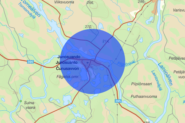 Junosuando 29 september 21:07, Försvunnen person, Pajala