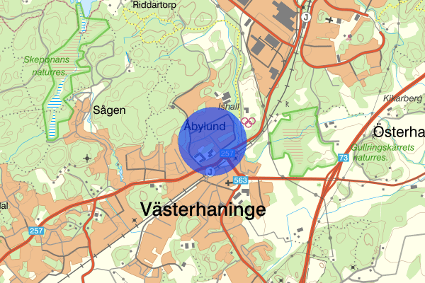 Åby 03 oktober 05:27, Mord/dråp, försök, Haninge