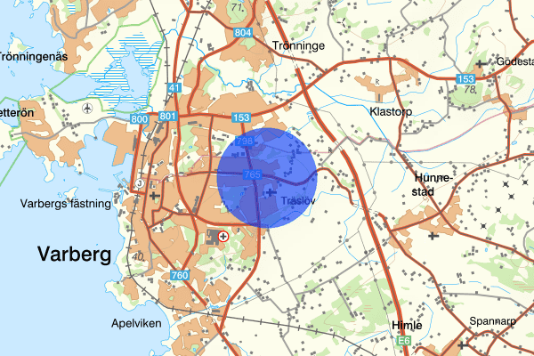 Träslöv 03 oktober 11:21, Brand, Varberg