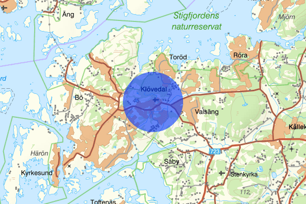 Klövedal 04 oktober 13:50, Brand, Tjörn