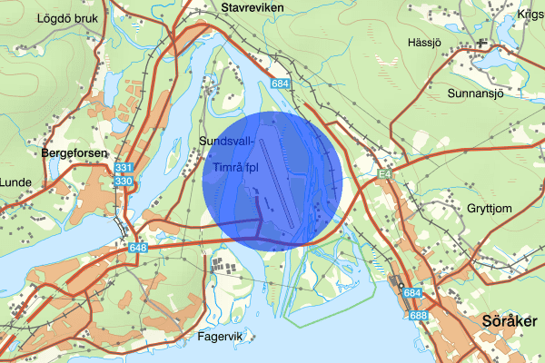 Sundsvall Timrå Airport 04 oktober 15:30, Trafikbrott, Timrå