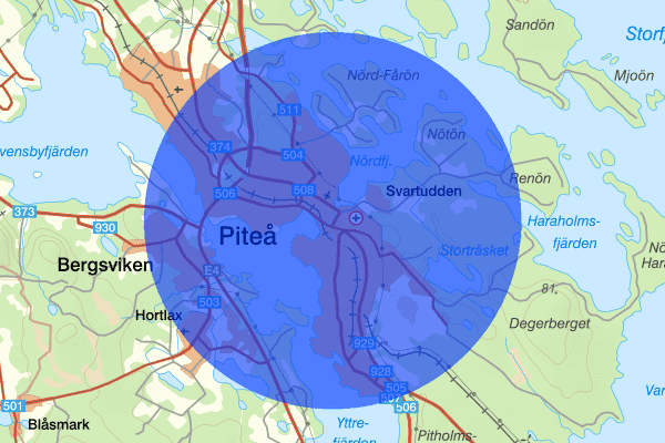 Piteå 05 oktober 20:05, Trafikkontroll, Piteå