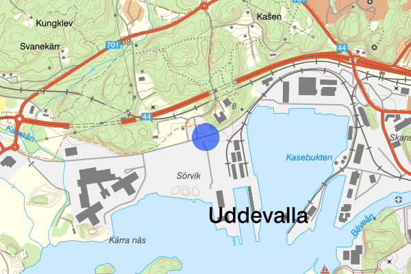 Kasenabbevägen 05 oktober 19:12, Arbetsplatsolycka, Uddevalla