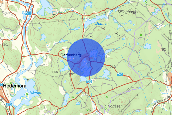 Garpenberg 06 oktober 07:11, Arbetsplatsolycka, Hedemora