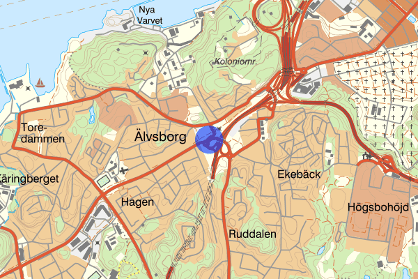 Nya Varvsallén 06 oktober 18:58, Rån, Göteborg