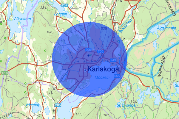 Karlskoga 07 oktober 08:07, Sabotage mot blåljusverksamhet, Karlskoga