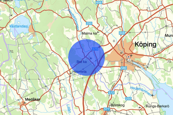 Gillsta 09 oktober 18:36, Trafikolycka, personskada, Köping