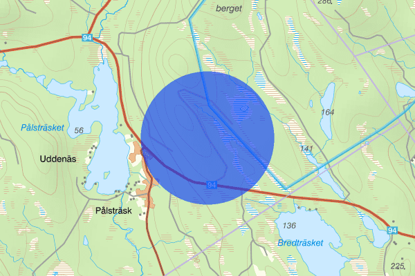 Pålträskvägen 11 oktober 10:37, Trafikolycka, Älvsbyn