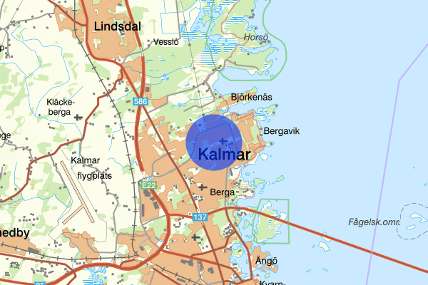 Norrliden 11 oktober 15:46, Skottlossning, misstänkt, Kalmar