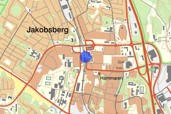 Jakobsberg 11 oktober 18:28, Ofredande/förargelse, Järfälla